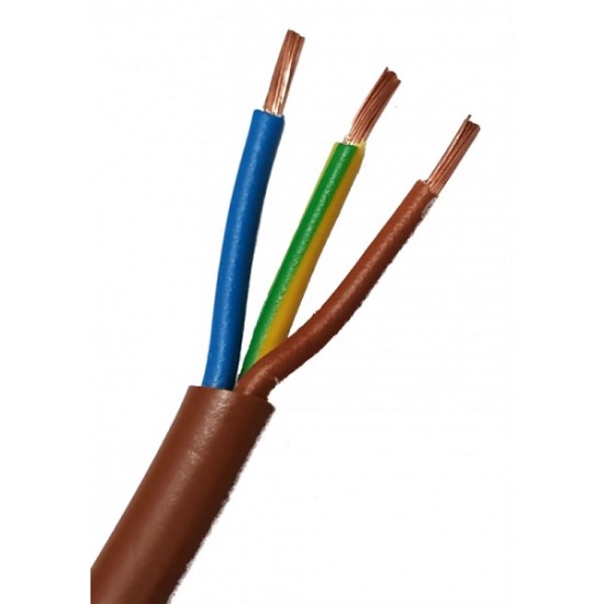 Acquista Cavo alimentazione 3X1,50mmq FS18OR18 300/500V marrone mat... 2