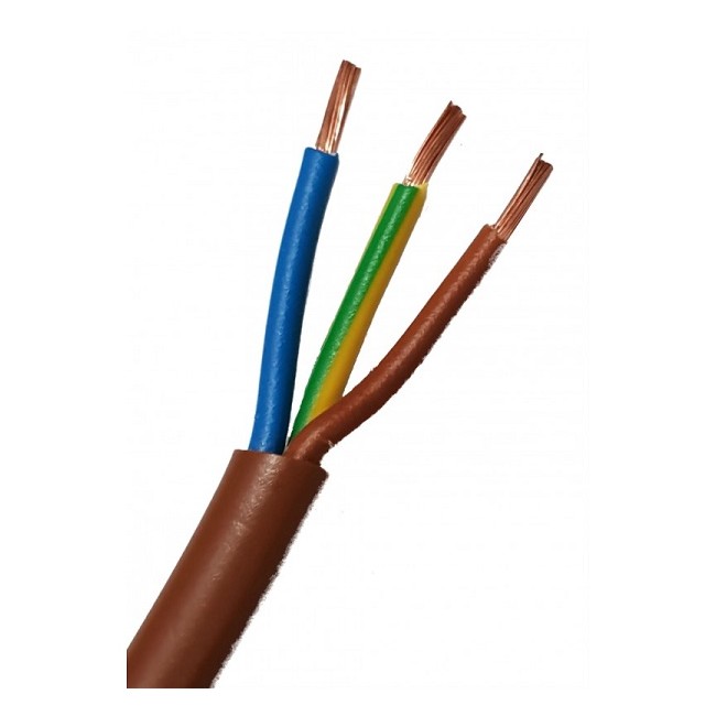 Acquista Cavo alimentazione 3X1,50mmq FS18OR18 300/500V marrone mat...