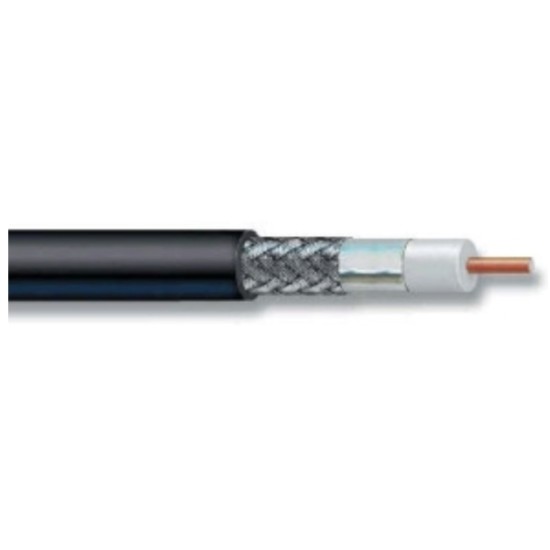 Acquista Cavo coassiale d.5mm da esterno RAME/PE per segnali TV/SAT... 2