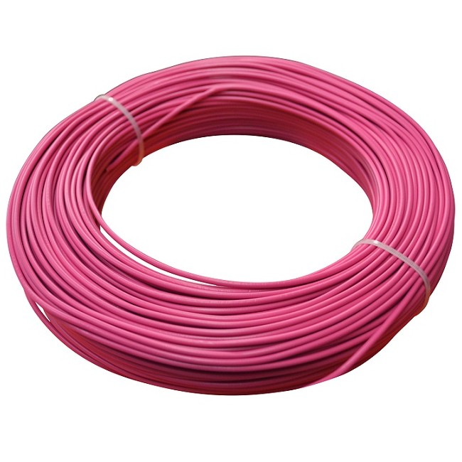 Acquista Cavo colore ROSA 1X1,5mmq per energia isolato in PVC di qu...