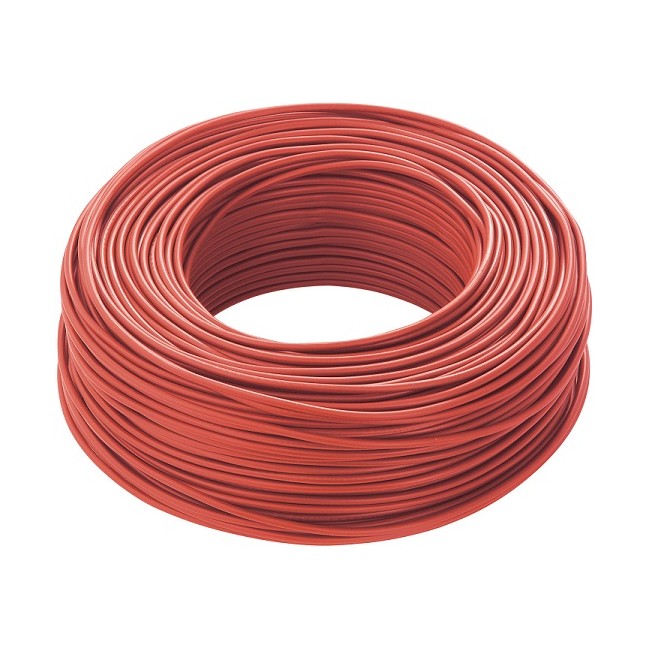 Acquista Cavo colore ROSSO 1X1,5mmq per energia isolato in PVC di q...