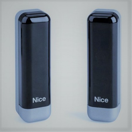 Acquista Coppia di fotocellule NICE SLIM da esterno fisse 8° per co...