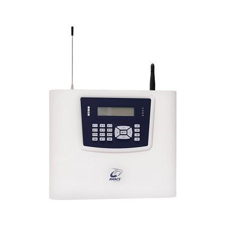 Acquista Centrale AWACS PLATINUM AP64 ibrida 60 zone radio + 4 filo...