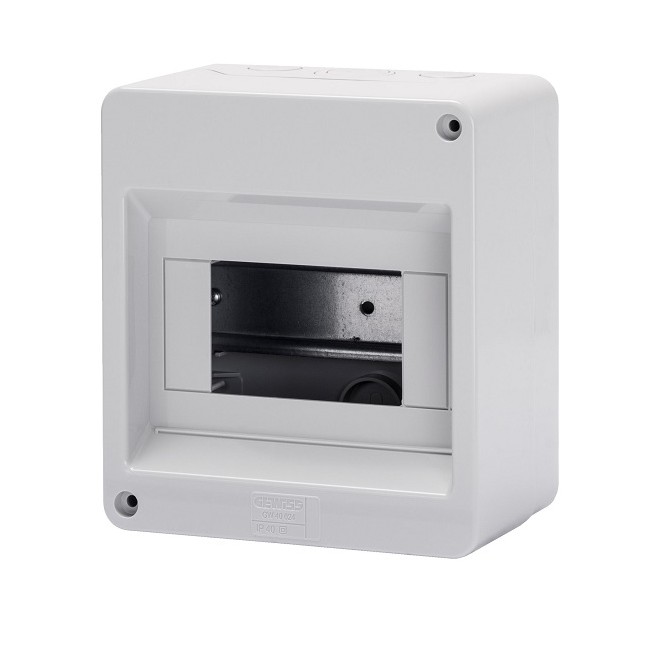 Acquista Centralino 6 moduli IP40 con barra DIN - Quadro predispost...