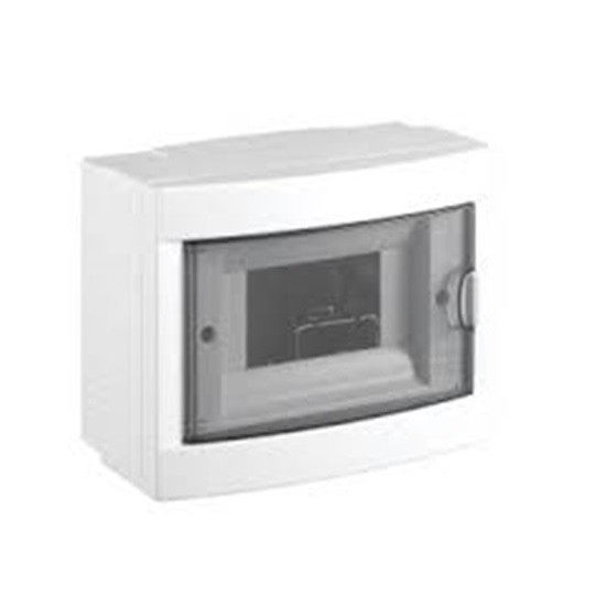 Acquista Centralino da parete con portello fumè IP40 12 moduli, bia... 2