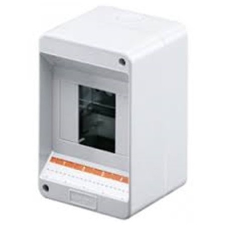 Acquista Centralino da parete senza porta per /DIN IP40 4 moduli, g...