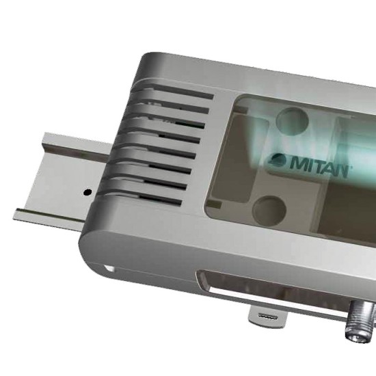 Acquista Centralino TV autoalimentato 1 IN 36 dB Reg VHF + UHF Mita... 2