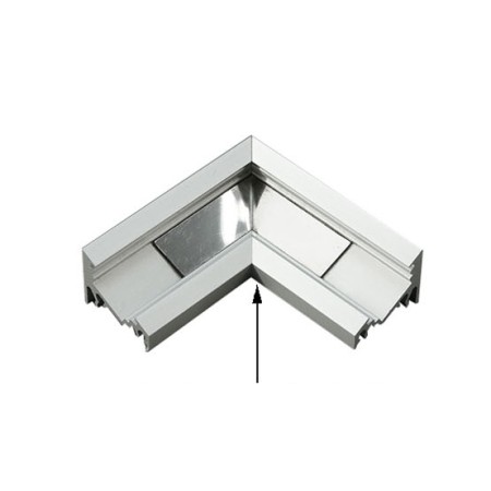 Acquista Connettore angolare 90° serie CORNER alluminio non vernici...