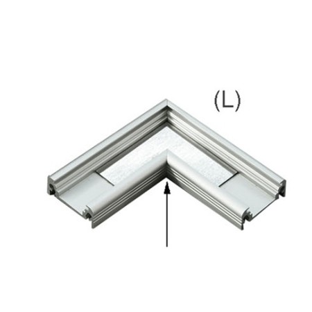 Acquista Connettore angolare 90°serie SURFACE alluminio | Tiesseele...