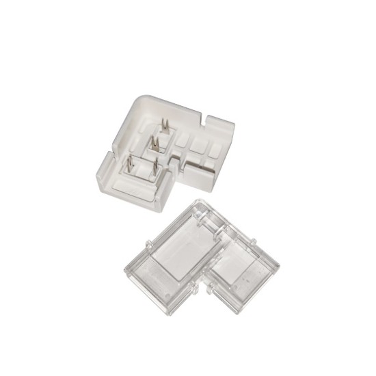 Acquista Connettore ANGOLARE di giunzione per strisce LED 220V | Ti... 2