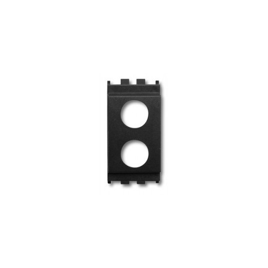 Acquista Adattatore per prese Tv Fracarro serie VIMAR IDEA NERO 2 f...