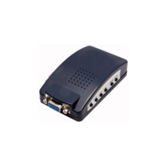 Acquista Converitore video da VGA a PAL CVBS alimentazione via cavo... 2