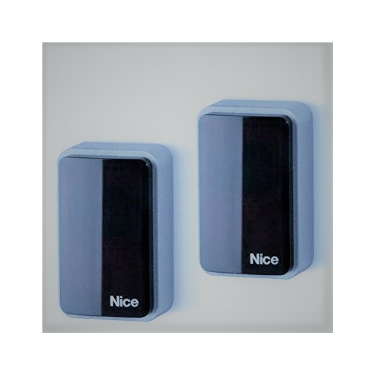 Acquista Coppia di fotocellule NICE fisse 10° da esterno, con colle... 2