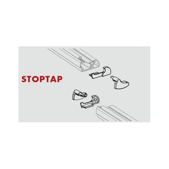 Acquista Coppia tappi in pvc per bordo sensibile STOP PROTO | Tiess... 2