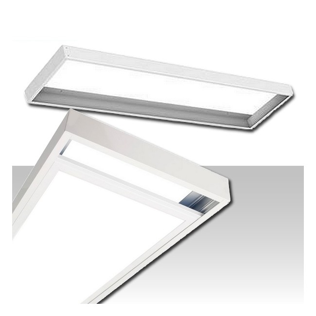 Acquista Cornice universale 120x30cm in alluminio per Pannello LED ...