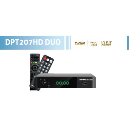 Acquista Decoder DVB-T2 H.265 HEVC per la ricezione del digitale te...