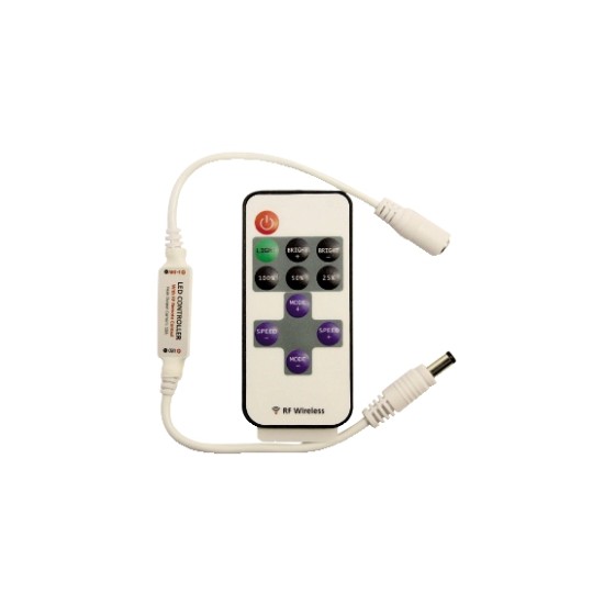 Acquista Dimmer con telecomando rf 433 mhz per led singolo colore |... 2