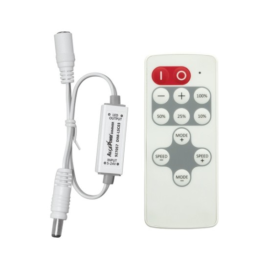 Acquista Dimmer per strisce LED + telecomando8 giochi, 10 livelli d... 2