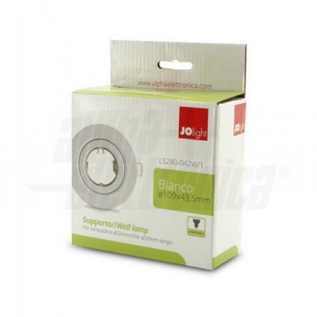 Acquista Faretto da incasso BIANCO tondo per lampada MR16/GU10 (non...