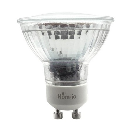Acquista Faretto smart wifi GU10 2700k-6500k 5W 400 lm HOM-BULB-DIN...