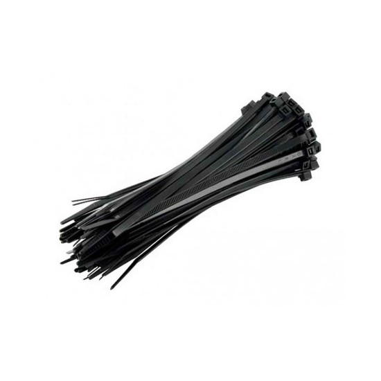 Acquista Fascette cablaggio nere in nylon 2,5x200mm confezione da 1... 2