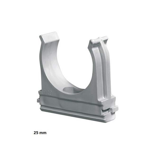 Acquista Fissatubo a scatto 25mm IP 40 | Tiesseelettronica.com