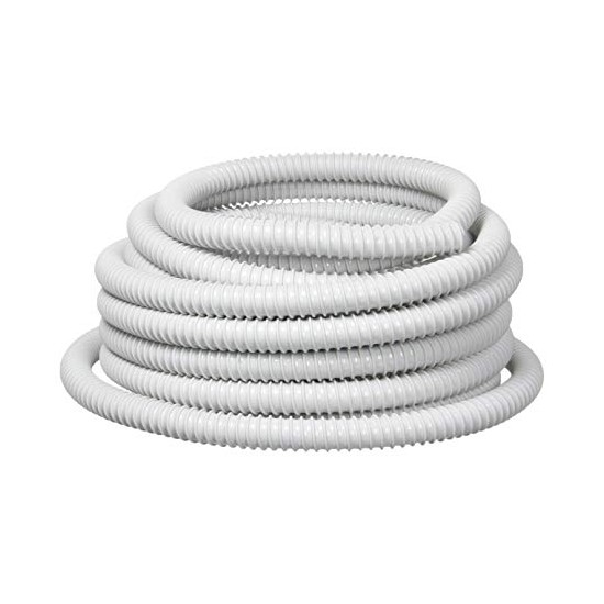 Acquista Guaina spiralata flessibili, in pvc, diametro 22mm grigia ... 2