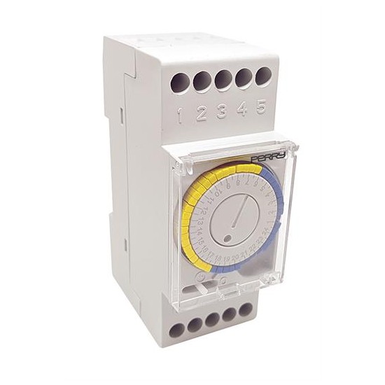 Acquista Interruttore orario giornaliero a cavalieri con riserva di... 2