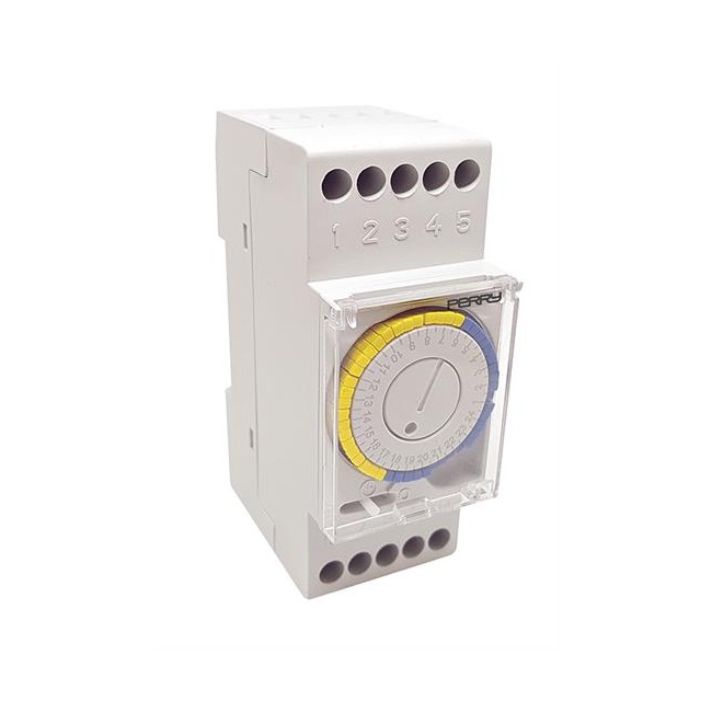 Acquista Interruttore orario giornaliero a cavalieri con riserva di...