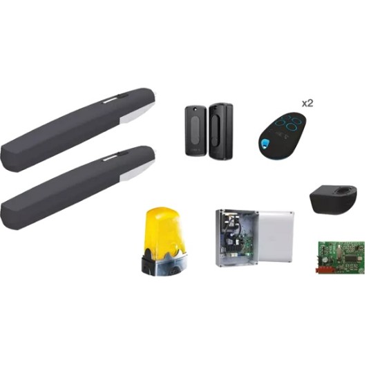 Acquista Kit battente 24Vl fino 2 M.Completo di 2 Motori AXI20DGS Q...