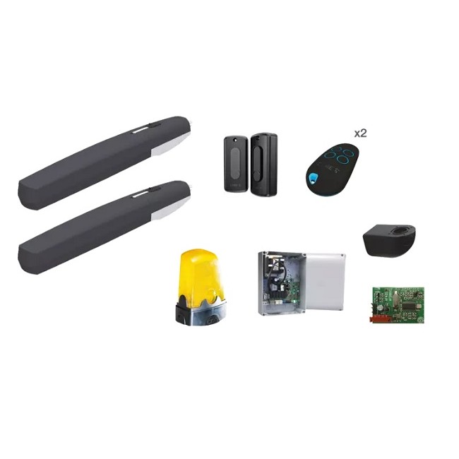 Acquista Kit battente 24Vl fino 2 M.Completo di 2 Motori AXI20DGS Q...