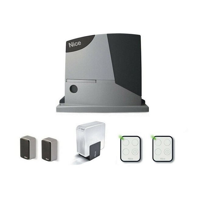 Acquista Kit bidirezionale NICE per l'automazione di cancelli scorr...