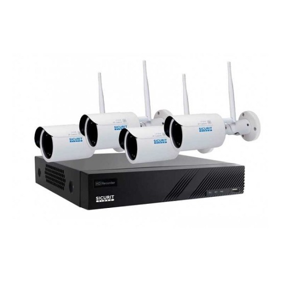 Acquista Kit di videosorveglianza 3.0mpx composto da 4 telecamere I... 2