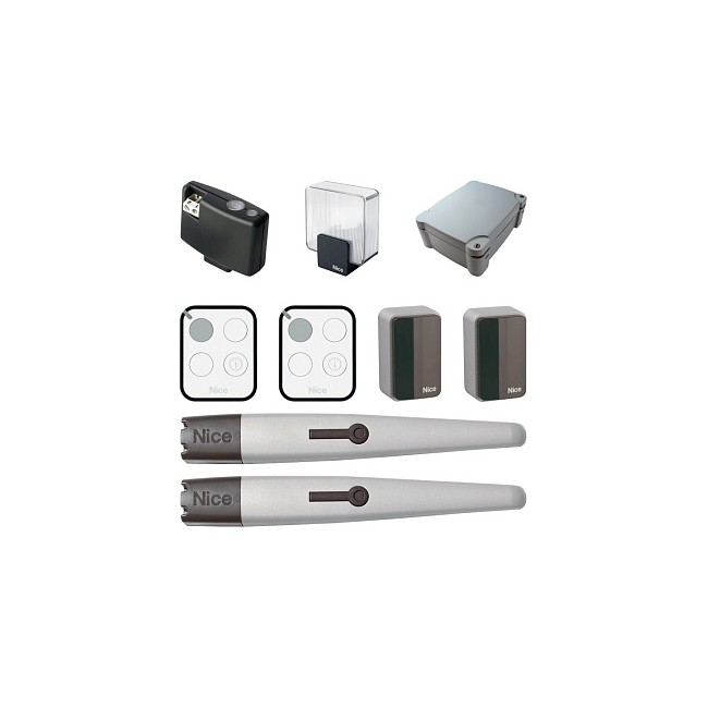 Acquista Kit per l'automazione di cancelli a battente con ante fino...