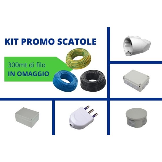 Acquista Kit promozionale scatole da esterno con 3 matasse filo 1,5... 2
