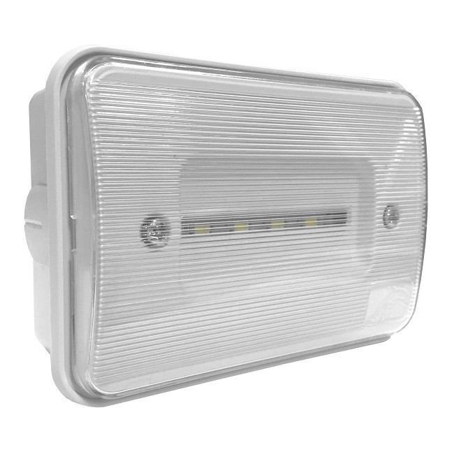 Acquista Lampada di emergenza 180 min da incasso o a parete equival...