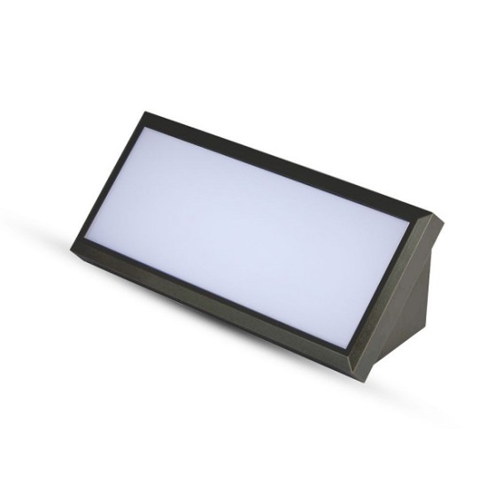 Acquista Lampada LED da Muro Angolare 12W Colore Nero 4000K IP65 | ... 2