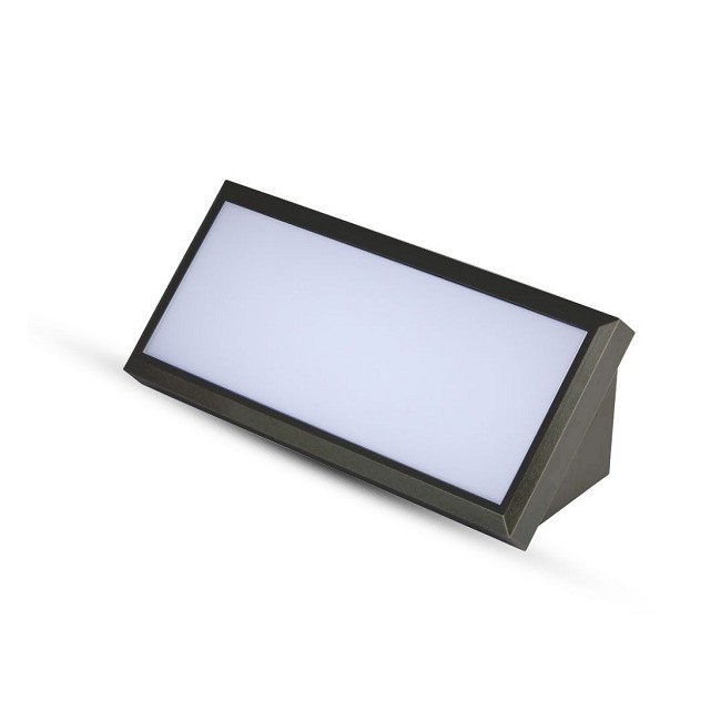 Acquista Lampada LED da Muro Angolare 12W Colore Nero 4000K IP65 | ...