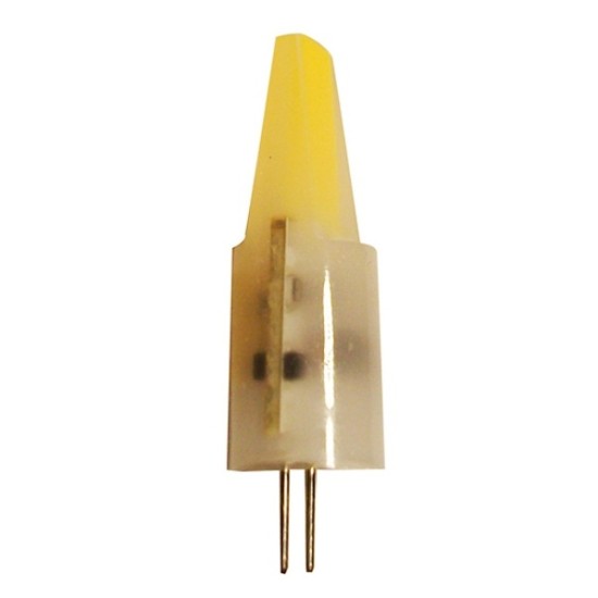Acquista LED G4 1,5W 3000°K 12V 10x36mm 200 lumen COB Epistar | Tie... 2