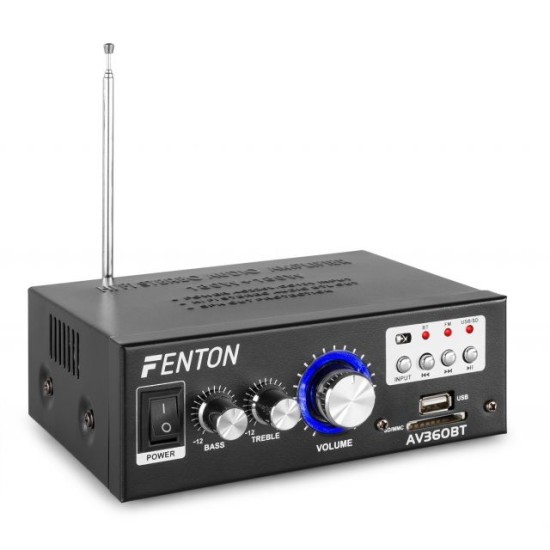 Acquista Mini amplificatore Fenton con ingresso USB MP3 SD BT stere... 2