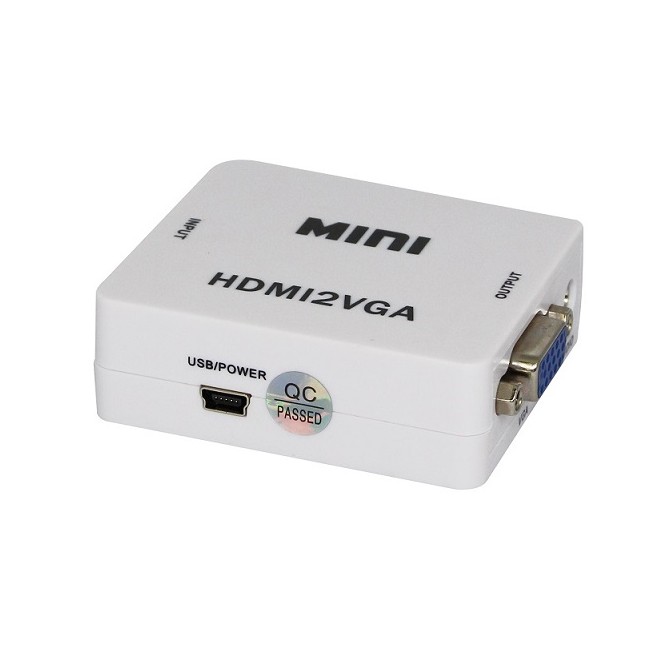 Acquista Mini Convertitore Video Alta Defizione, da HDMI a VGA+audi...
