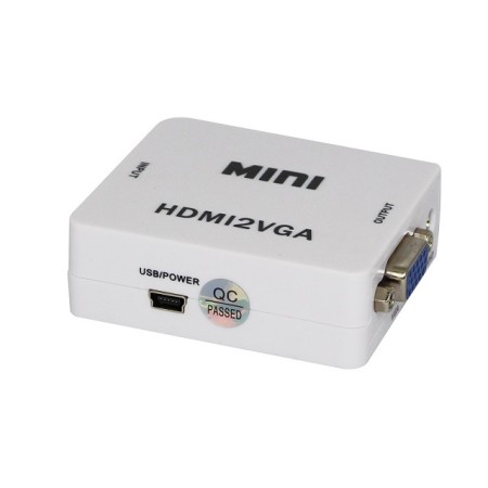Acquista Mini Convertitore Video Alta Defizione, da HDMI a VGA+audi...