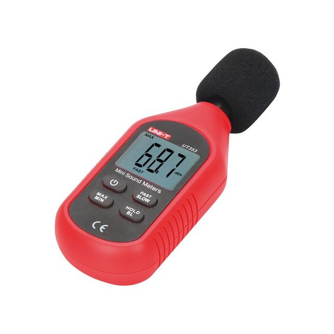 Acquista Mini fonometro Digitale UNI-T da 30/130db UT-353 | Tiessee...