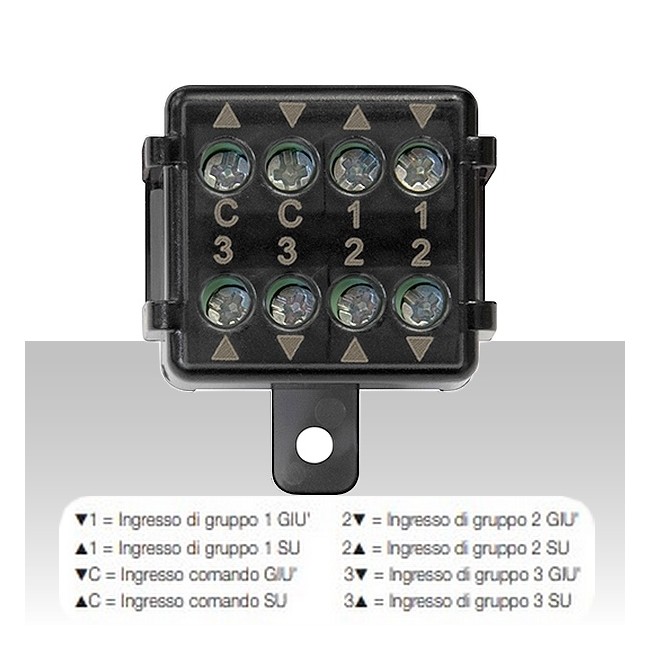 Acquista Modulo centrale Quid tapparelle 2 ingressi 6 uscite | Ties...