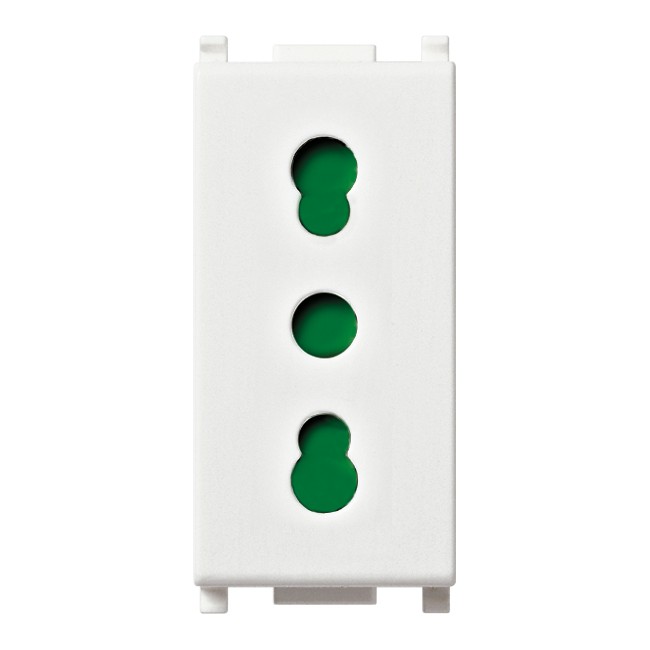 Acquista Bipresa SICURY 2P+T 16 A 250 V~ standard italiano tipo P17...