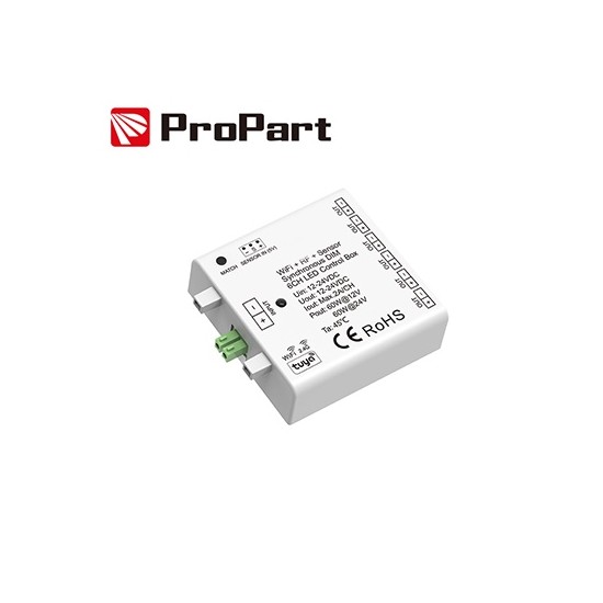Acquista Box controllo sincrono 6CH Dim 12-24VDC, WiFi - RF - Senso... 2