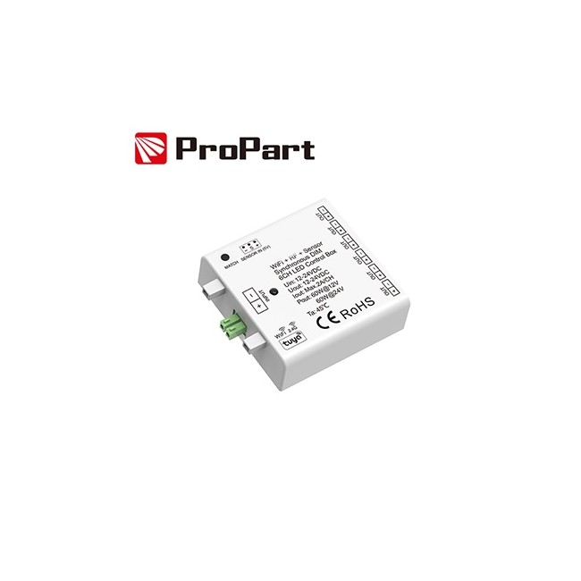 Acquista Box controllo sincrono 6CH Dim 12-24VDC, WiFi - RF - Senso...