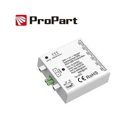 Acquista Box controllo sincrono 6CH Dim 12-24VDC, WiFi - RF - Senso...