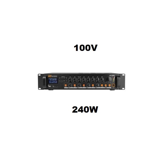 Acquista Nuovo amplificatore audio PA 360W 100V 4 zone regolabili, ...