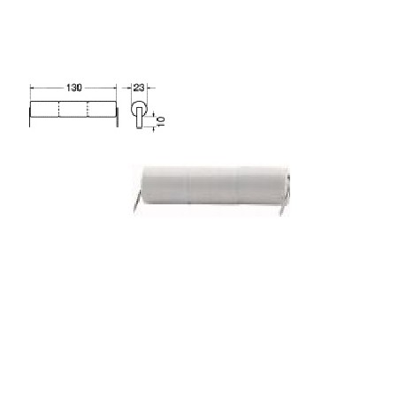 Acquista Pacco batterie ricaricabili NI-CD 3,6V 1300mAh SC | Tiesse...